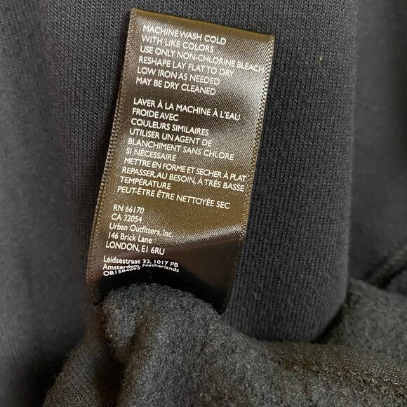 Free People Black Oversized Sweatshirt - Picture 9 of 10